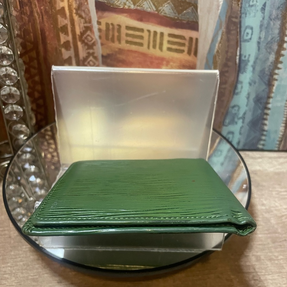 Vintage Louis Vuitton Wallet Green - Picture 4 of 9
